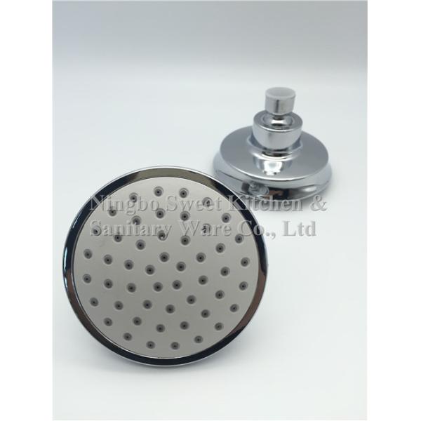 ABS plastic material 4inch round chrome plating shower head top shower rain shower wholesale