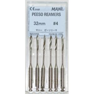 Stainless Steel Root Canal Files Custom Length / Dental Peeso Reamer File