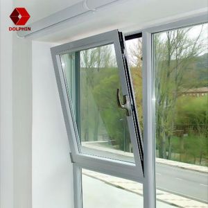 Living room Modern Casement Window , Aluminum Turn Tilt Casement Windows