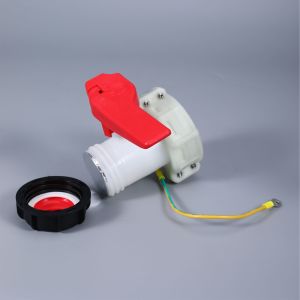 Structure Butterfly Valve Media Water DN50 75MM Plastic HDPE Valve for IBC Water