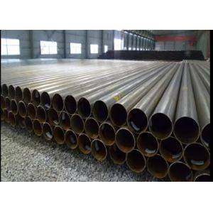 ERW Steel Pipe Beveled Ends 21.3mm-660mm Diameter 5.8m-12m Length ASTM A53