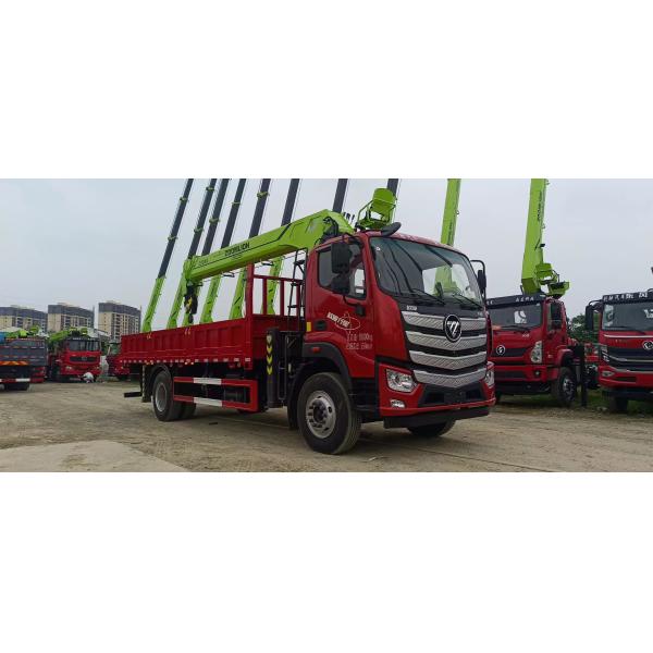 Durable 2-ton, 3-ton, 3.2-ton Flexible 4-ton, 5-ton Hydraulic Lifting Mobile Telescopic Arm Truck Mounted Crane