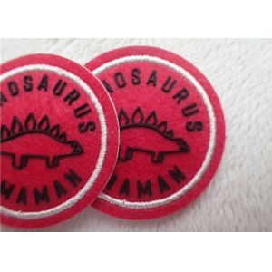 Fashion Custom Clothing Patches / Embroidered Silicone Patches