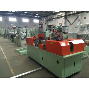 Sky Blue Power Wire Extruder Machine