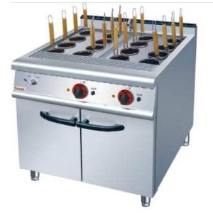 Quality Stainless Steel 304 / 201 Electric Restaurant Pasta Cooker 18 KW With Cabinet for sale