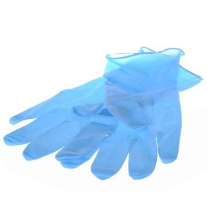 Medical Examination Blue 4.5g Disposable PVC Gloves
