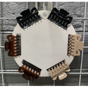 China Girls Bowknot Small Flower Hair Clips Claw Lightweight Practical on sale