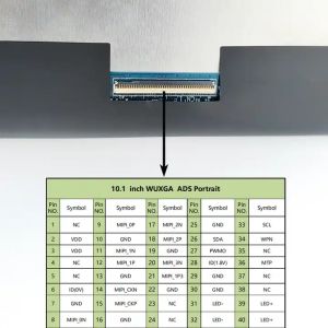 Fhd 10.1 Inch Lcd Display 1200*1920 Ips Mipi