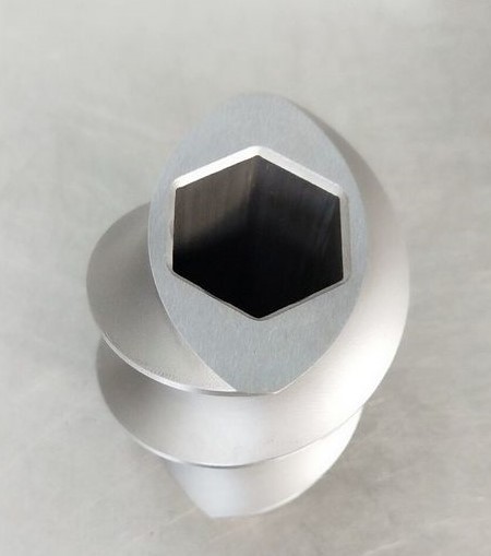 Buy Capacity Double Screw Extruder Machine Screw Elements Square Keyslot Components at wholesale prices