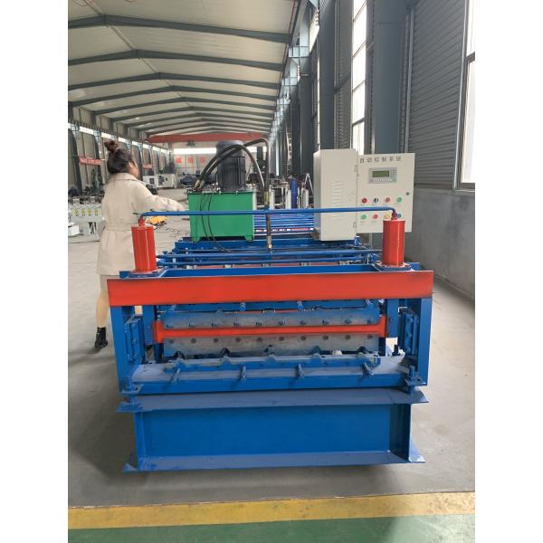 Best Selling 1100 Arc Bias Glazed Tile Roll Forming Machine With Cheap Price