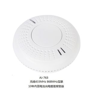 Interconnection Household Smoke Detector AS3786 EN14604 Wireless