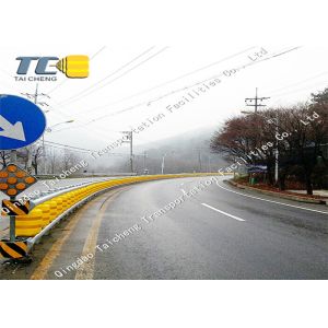 Highway Roller Crash Barrier Anti Crash Roller Guard Rail Foam Filled Type
