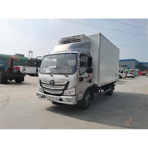 New Model 4*2 FOTON 4.2M Somewhat Mixed New Energy Refrigerated Trucks Van Refrigerator Truck Wagon