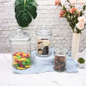 Full Sealing Bath Salt 370ml 2500ml Empty Glass Jars