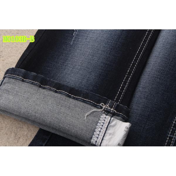 9 Oz High Stretch Fake Knit Denim Twill Fabric 71 Cotton 24 Polyester 3 Spandex