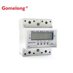 Quality Single Phase Import And Export Active Energy Consumption Measurement Bidirectional Meter for sale