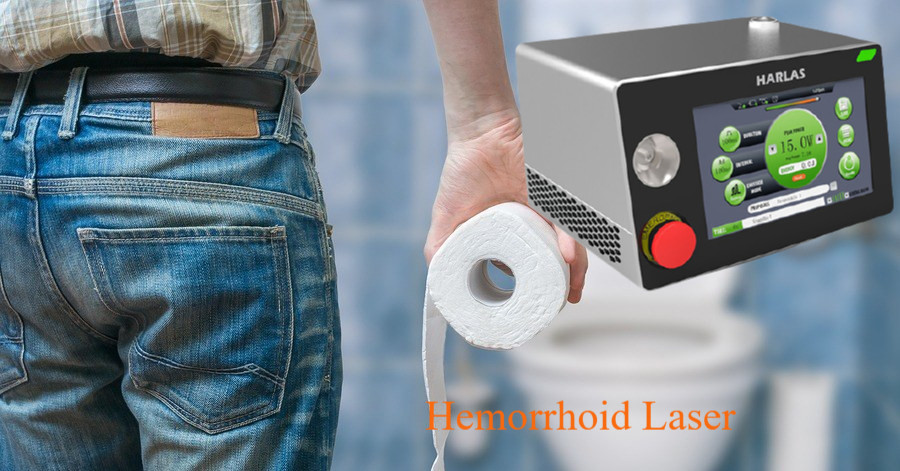 980nm 15 Watt Medical Diode Laser Machine Hemorrhoid Treatment