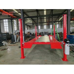 AA4C 4 Post car Parking lift auto storage system vehicles parking for 2 cars 2m