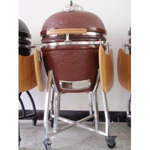 21" Ceramic Grills Charcoal BBQ Kamado Chocolate Color