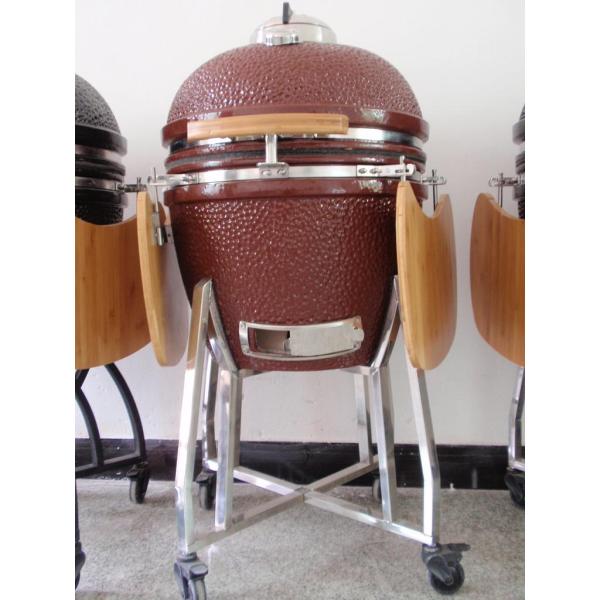 Buy 21&quot; Ceramic Grills Charcoal BBQ Kamado Chocolate Color at wholesale prices