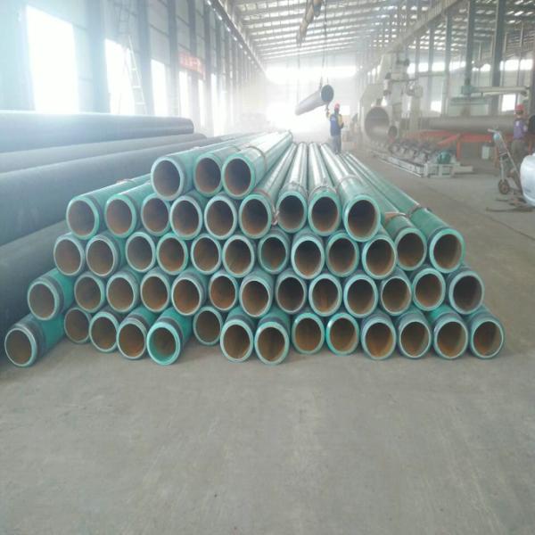 6" SCH40 API5L Grade X 52 PSL1 DIN 30678 Plastic Coated Steel Pipe