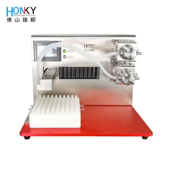 Desktop Clean Bench Essential Oil Filling Machine With Double Head Hgih