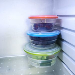 Bpa Free Large Air-Tight Folding Collapsible Kids Hiking All Silicone Food