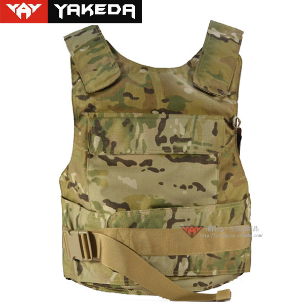 High Ballistic Military Bulletproof Vest , Airsoft Tactical Vest OEM Offered