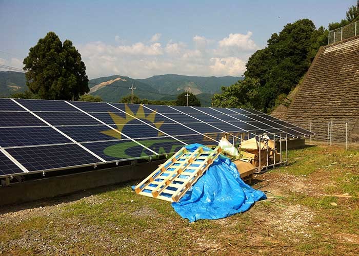 China Lightweight Solar Mounting Structure Flexibility For Different Condition on sale