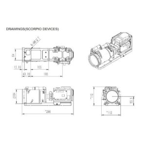 240mm / 60mm Dual - FOV Thermal Security Camera , Infrared Thermal Imaging