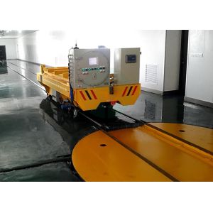 Battery powered self propelled motorized transfer trailer with intelligent