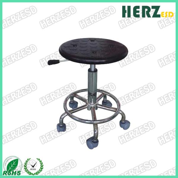 Round Shape ESD Safe Chairs Feet Material Aluminium Alloy Durable Nylon Castor