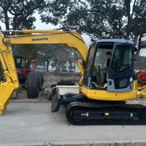 Used Komatsu PC78US 7Ton Crawler Excavator Compact Hydraulic Digger Mini