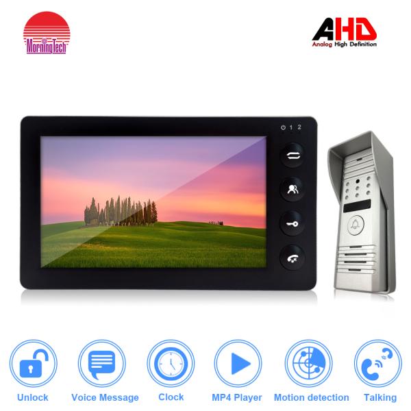 Hot ! AHD Visible interphone with 1.3MP resolution support MP3&MP4