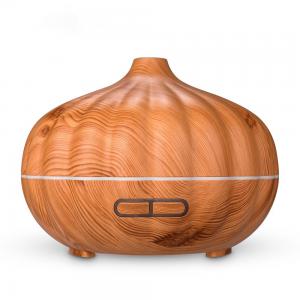 China 550ml Aroma Essential Oil Diffuser,New Wood Grain Ultrasonic Cool Mist on sale