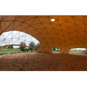 Waterproof 30 Meters Music RGB Lighting Festival Dome Tent