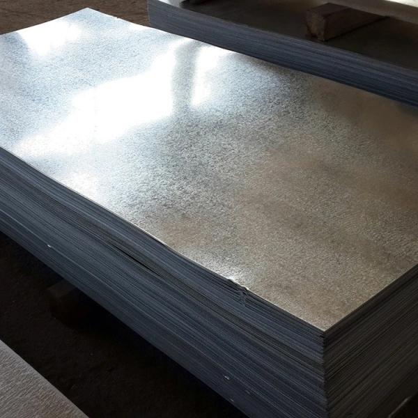 Buy 0.6mm Thick DX51D Galvanized Steel Sheet GI Plate Z180 Zinc Hot-Dip Rolled at wholesale prices