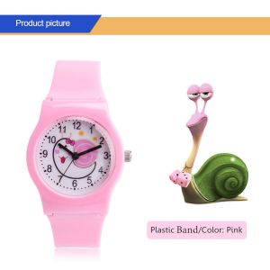 Private Label Reverse Movement Watch Plastic Material With Silicone Strap