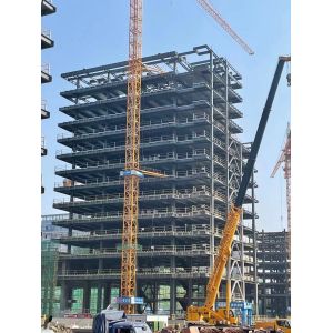 Q345b Prefabricated Library Stadium Steel Structure Commercial Building