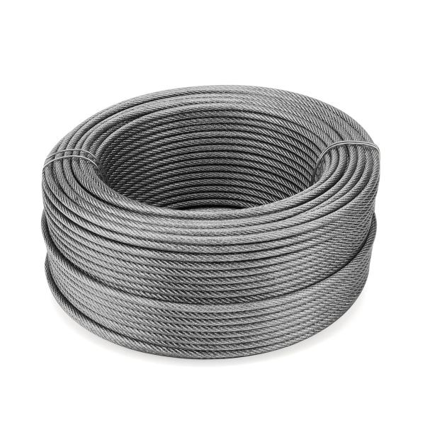 Customized 7X19 Zip Line Kit Galvanized Aircraft Steel Cable for Other