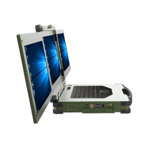 China Multifunction Rugged Pc Laptop Portable 3 Screen With Touch Screen on sale