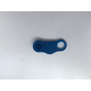 Blue Molded Rubber Parts For High Molecular Weight Chlorinated Aromatic