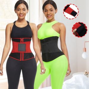 Thin Neoprene Waist Trainer HEXIN Women's Shapewear for Tummy Control and Body Shaping