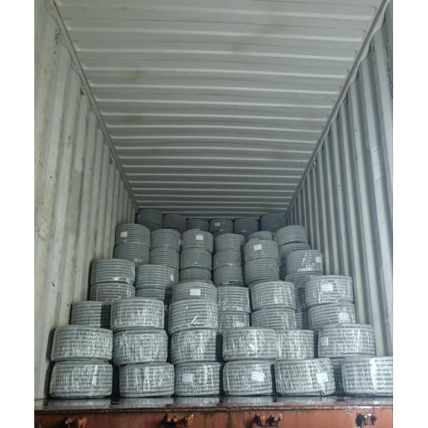 Flexible PVC Non-metallic Electrical Wire Conduit Pipe 1/2" to 1" OEM Thread Connection