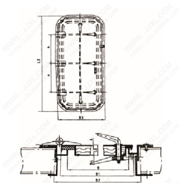 Buy Aluminium Weathertight Door at wholesale prices