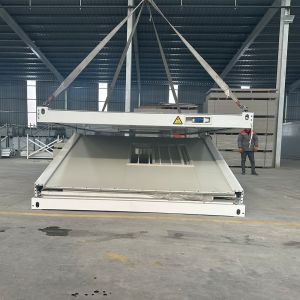 Fast Install Ready Made 20ft 30ft 40ft Steel Glass Wool Sandwich Panel Folding