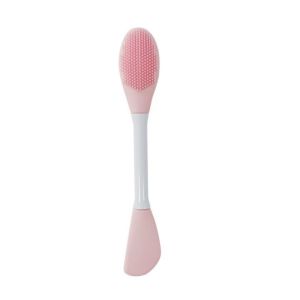 Multifunctional Pantone Color Silicone Cleansing Brush With Double Head