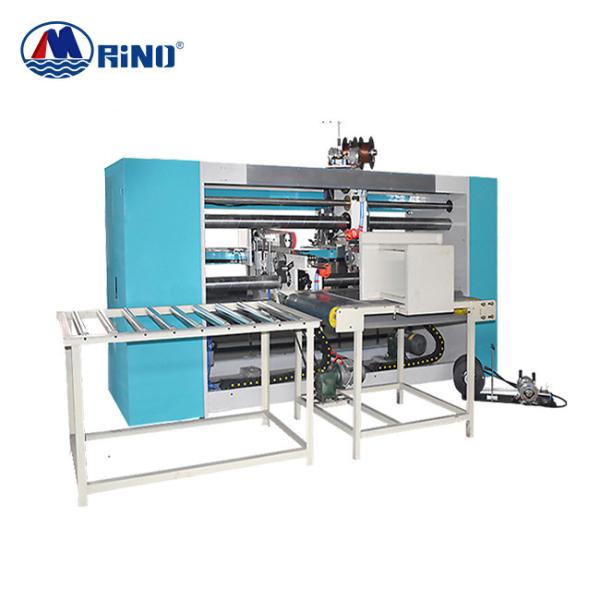 RINO Carton Box Stitching Machine 2500kg , Cardboard Semi Automatic Stitching