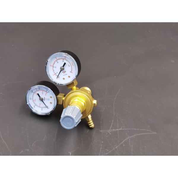 Brass Argon Regulator Gauge for TIG/MIG Welding Customizable Thread and Performance