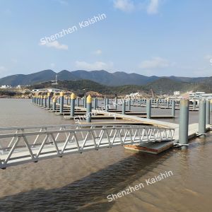 Aluminium Marine Floating Dock Rubber Fender Floats Finger Dock